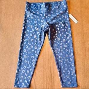 2/$60 - TEREZ NY - Blue Leopard Print Leggings